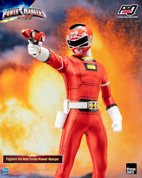 Power Rangers Turbo FigZero Red Turbo Ranger 1/6 Scale Figure Gallery Image 8