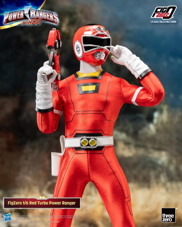 Power Rangers Turbo FigZero Red Turbo Ranger 1/6 Scale Figure Gallery Image 7