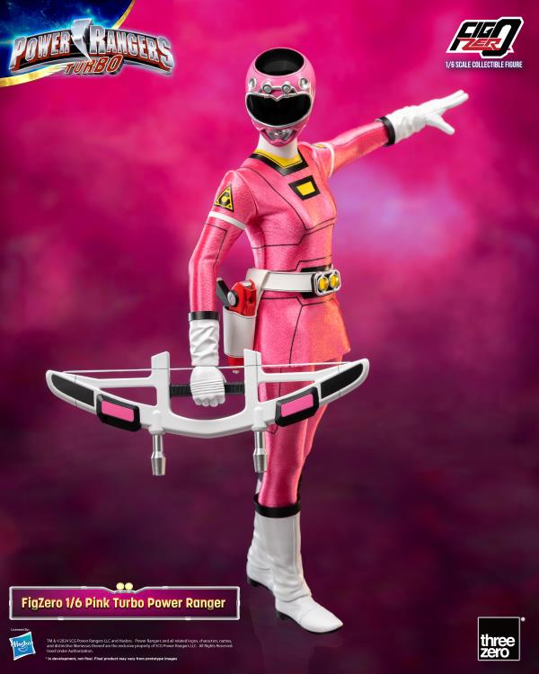 Power Rangers Turbo FigZero Pink Turbo Ranger 1/6 Scale Figure Gallery Image 3
