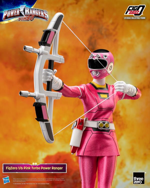 Power Rangers Turbo FigZero Pink Turbo Ranger 1/6 Scale Figure Gallery Image 7