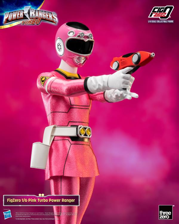 Power Rangers Turbo FigZero Pink Turbo Ranger 1/6 Scale Figure Gallery Image 4
