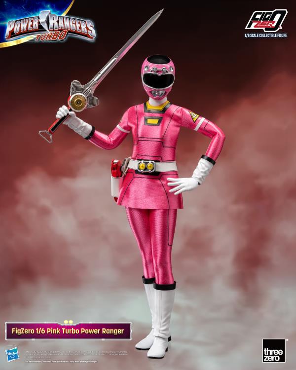 Power Rangers Turbo FigZero Pink Turbo Ranger 1/6 Scale Figure Gallery Image 8