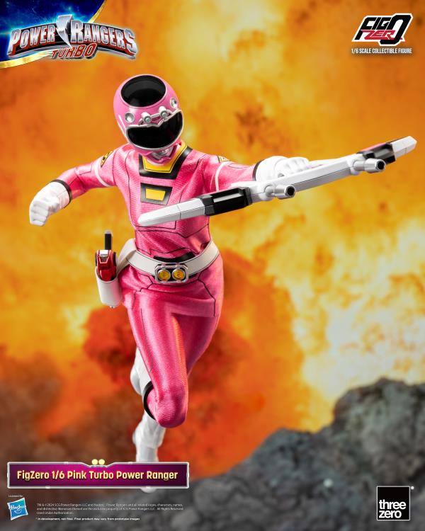 Power Rangers Turbo FigZero Pink Turbo Ranger 1/6 Scale Figure Gallery Image 6