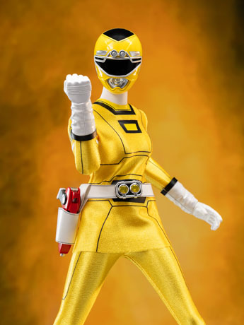 Power Rangers Turbo FigZero Yellow Turbo Ranger 1/6 Scale Figure Gallery Image 2