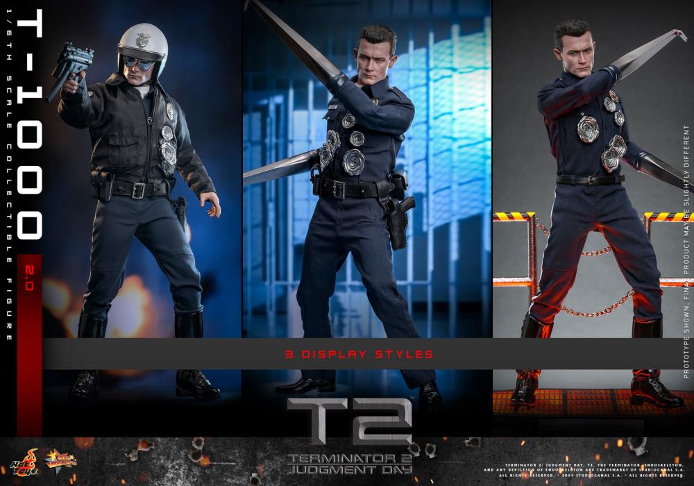 Terminator 2: Judgment Day MMS774 T-1000 (2.0) 1/6th Scale