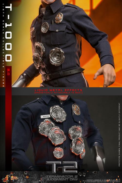 Terminator 2: Judgment Day MMS774 T-1000 (2.0) 1/6th Scale