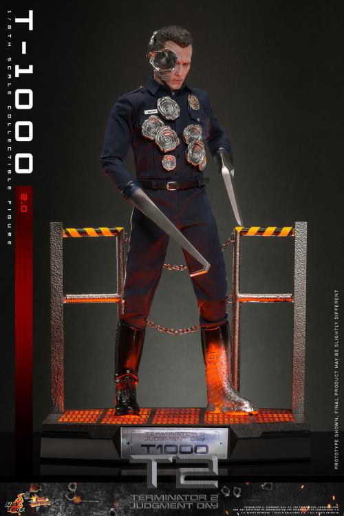 Terminator 2: Judgment Day MMS774 T-1000 (2.0) 1/6th Scale