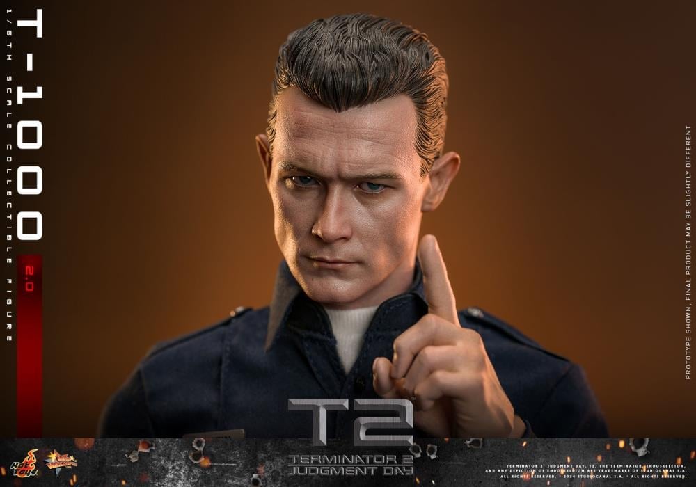 Terminator 2: Judgment Day MMS774 T-1000 (2.0) 1/6th Scale Collectible Figure Gallery Image 20