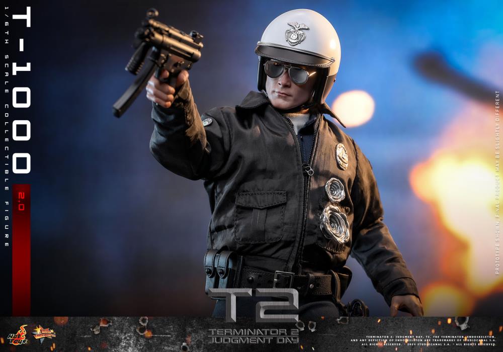 Terminator 2: Judgment Day MMS774 T-1000 (2.0) 1/6th Scale Collectible Figure Gallery Image 9
