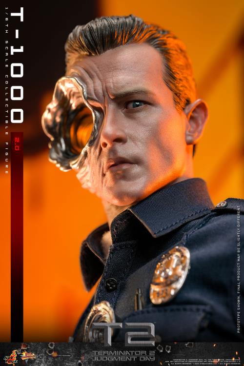 Terminator 2: Judgment Day MMS774 T-1000 (2.0) 1/6th Scale Collectible Figure Gallery Image 18