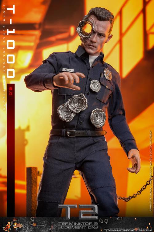 Terminator 2: Judgment Day MMS774 T-1000 (2.0) 1/6th Scale