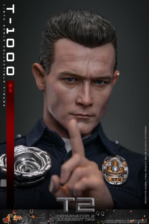 Terminator 2: Judgment Day MMS774 T-1000 (2.0) 1/6th Scale Collectible Figure Gallery Image 15