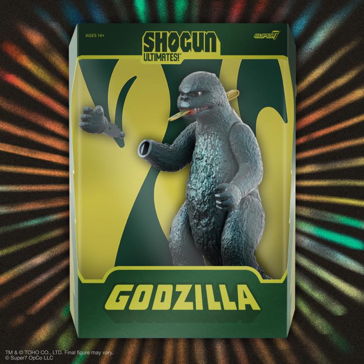 Toho ULTIMATES! Shogun Godzilla (Green Metallic Hawaii) Action Figure