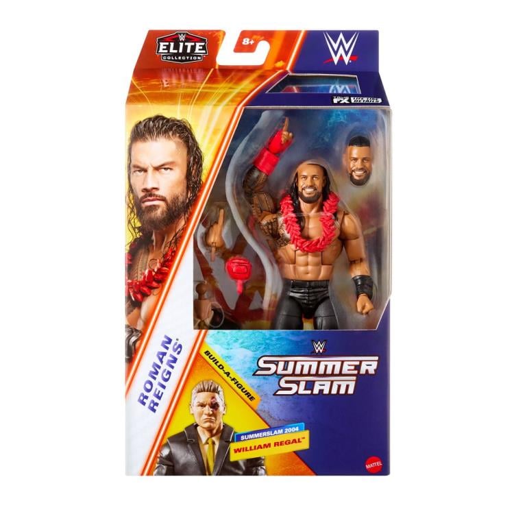WWE Elite Collection SummerSlam Roman Reigns (William Regal BAF) Gallery Image 8