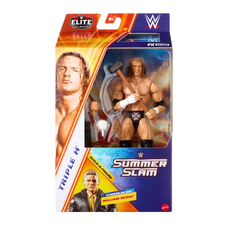 WWE Elite Collection SummerSlam Triple H (William Regal BAF) Gallery Image 8