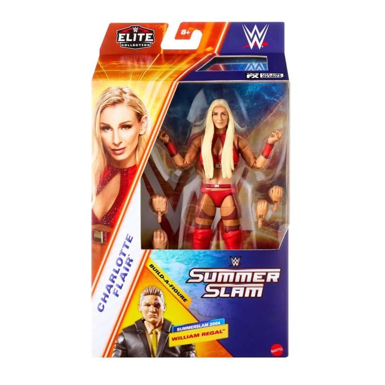WWE Elite Collection SummerSlam Charlotte Flair (William Regal BAF) Gallery Image 8