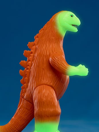 Toho ReAction Marusan Godzilla (J-Tail Orange) Action Figure