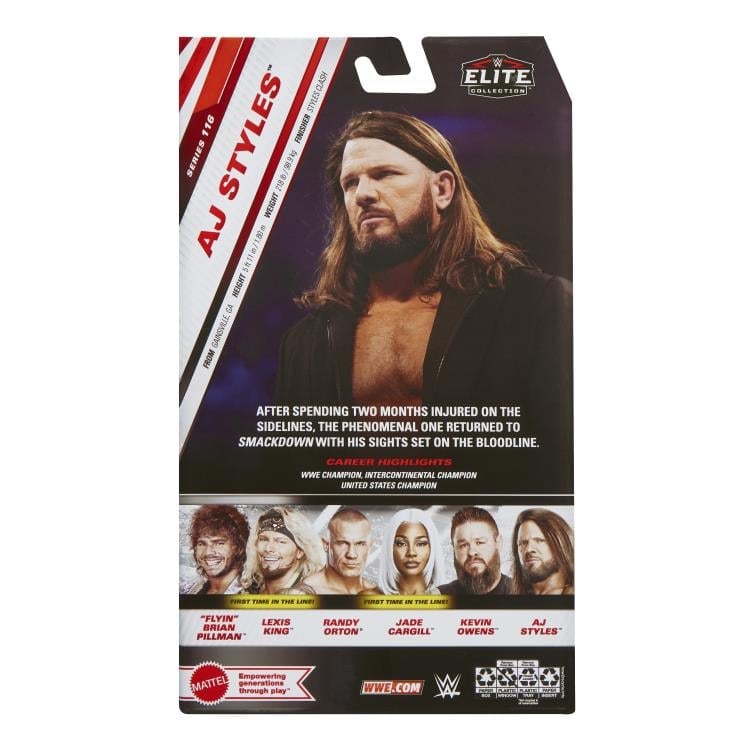 WWE Elite Collection Series 116 AJ Styles Gallery Image 9