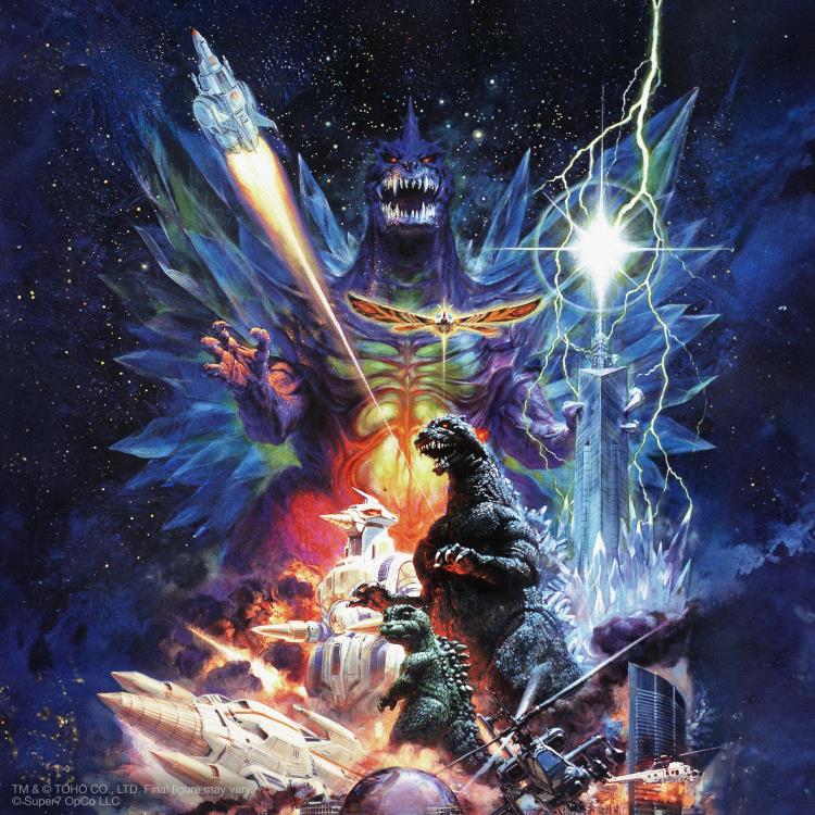 Toho ULTIMATES! SpaceGodzilla (Movie Poster) Action Figure