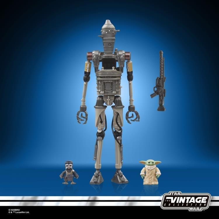 Star Wars: The Vintage Collection IG-12, Grogu, & Anzellan (The Mandalorian) Gallery Image 8