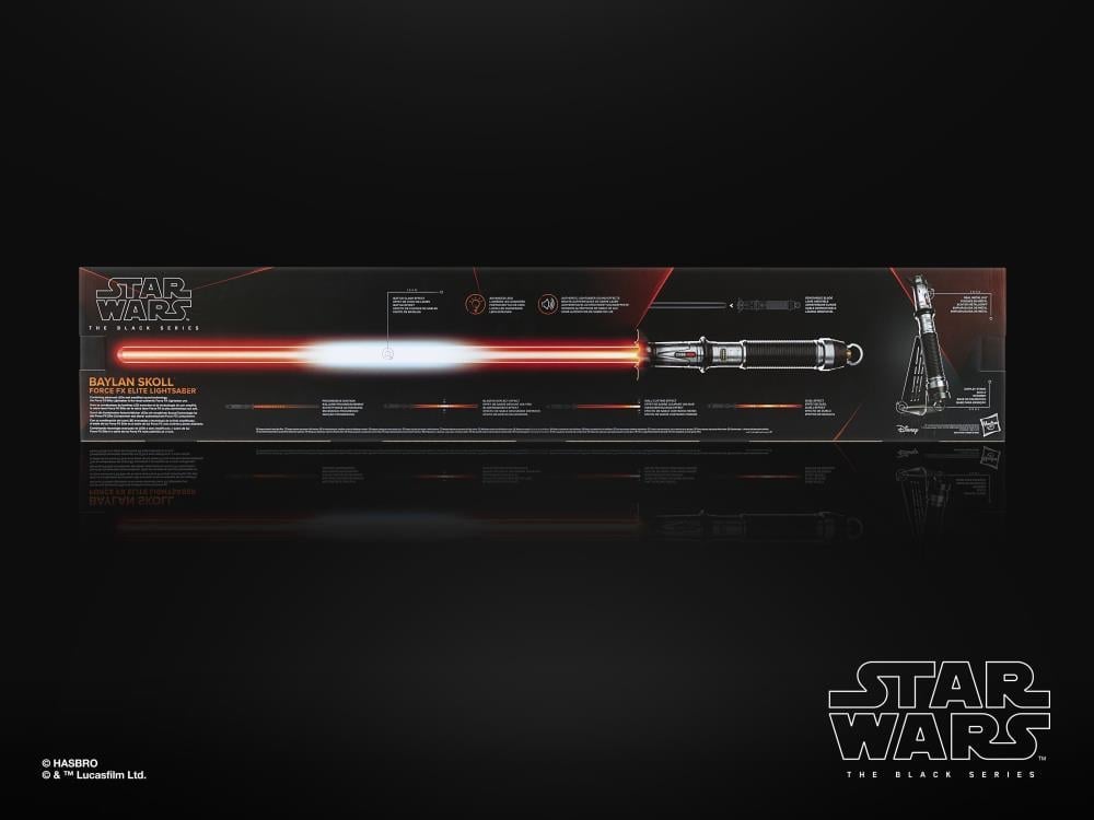 Star Wars: The Black Series Baylan Skoll Force FX Elite Lightsaber Gallery Image 19