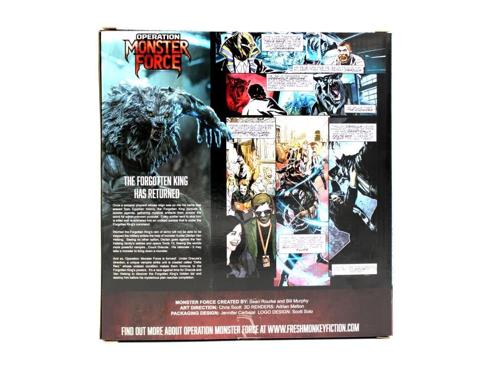 Operation: Monster Force Season 01 Primal Kiloworg 1/12 Scale Action Figure Gallery Image 16