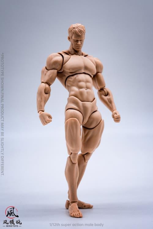Super Action Male (Ver. B) 1/12 Scale Action Figure Body Gallery Image 4