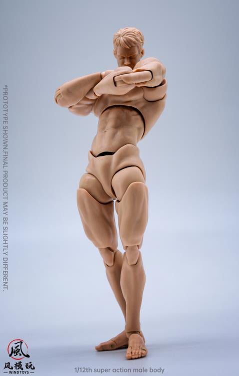 Super Action Male (Ver. B) 1/12 Scale Action Figure Body Gallery Image 5