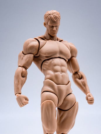 Super Action Male (Ver. B) 1/12 Scale Action Figure Body Gallery Image 2