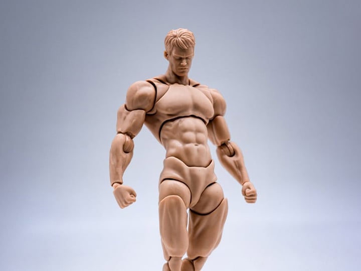 Super Action Male (Ver. B) 1/12 Scale Action Figure Body Gallery Image 1