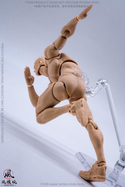 Super Action Male (Ver. B) 1/12 Scale Action Figure Body Gallery Image 7