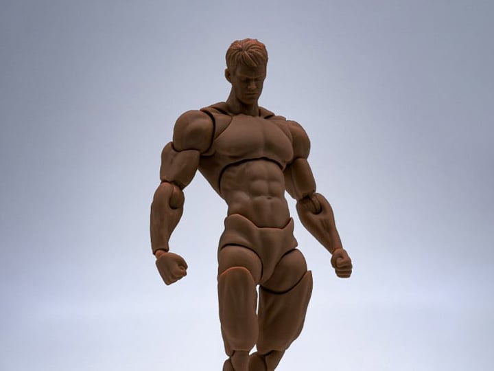 Super Action Male (Ver. C) 1/12 Scale Action Figure Body Gallery Image 1