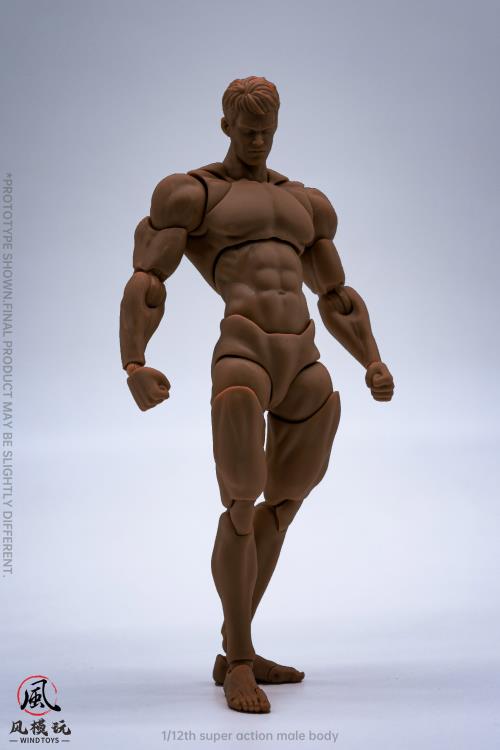 Super Action Male (Ver. C) 1/12 Scale Action Figure Body Gallery Image 3