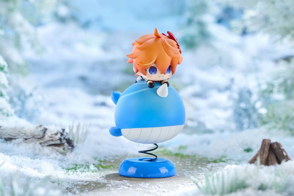Genshin Impact Tartaglia Springy Chibi Figure Gallery Image 4