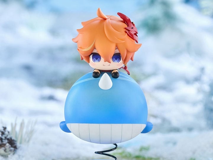Genshin Impact Tartaglia Springy Chibi Figure Gallery Image 1