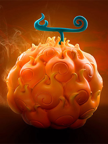One Piece Super Figure Collection Flame-Flame Fruit Replica Gallery Image 2