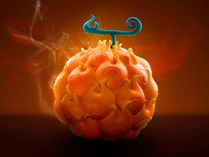 One Piece Super Figure Collection Flame-Flame Fruit Replica