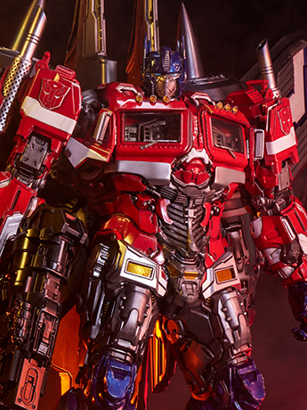 Transformers Museum Scale Optimus Prime (Jet Convoy Edition) Limited Edition Statue Gallery Image 2