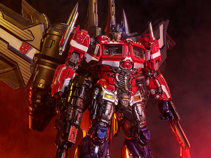 Transformers Museum Scale Optimus Prime (Jet Convoy Edition) Limited Edition Statue Gallery Image 1