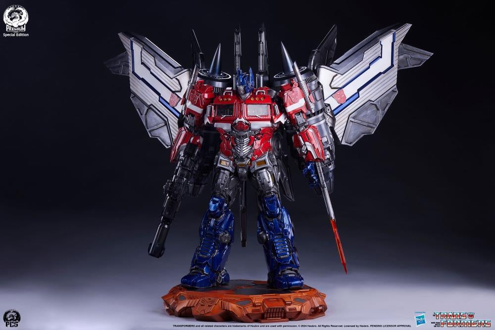 Transformers Museum Scale Optimus Prime (Jet Convoy Edition) Limited Edition Statue Gallery Image 34