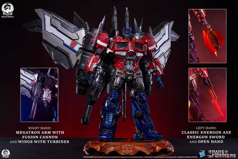 Transformers Museum Scale Optimus Prime (Jet Convoy Edition) Limited Edition Statue Gallery Image 27