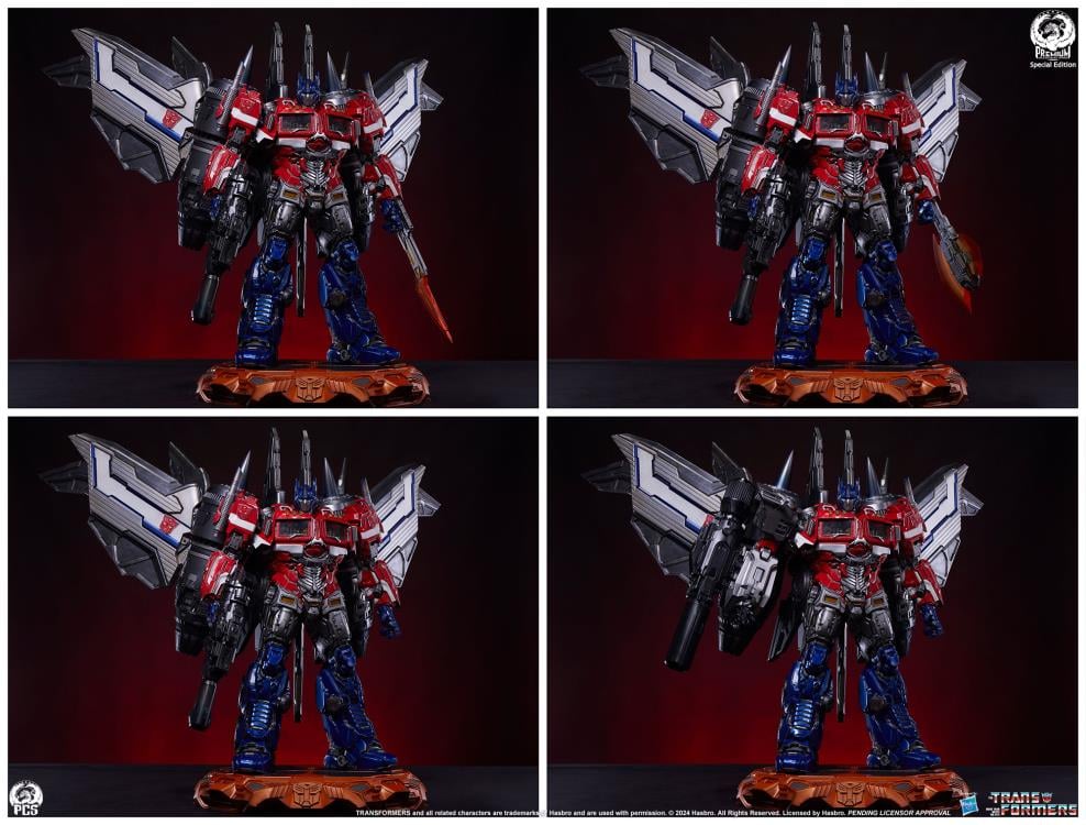 Transformers Museum Scale Optimus Prime (Jet Convoy Edition) Limited Edition Statue Gallery Image 26
