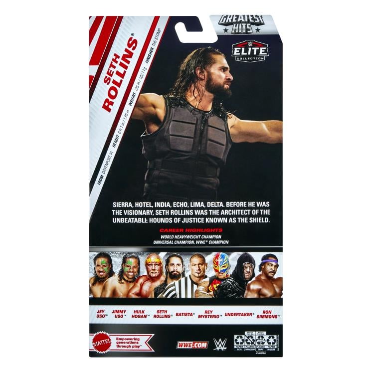 WWE Elite Collection Greatest Hits 2025 Seth Rollins Gallery Image 9