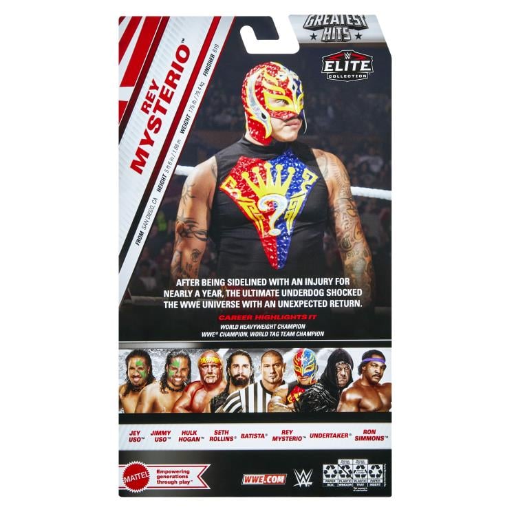 WWE Elite Collection Greatest Hits 2025 Rey Mysterio Gallery Image 9