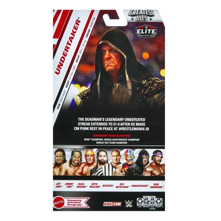 WWE Elite Collection Greatest Hits 2025 Undertaker Gallery Image 9