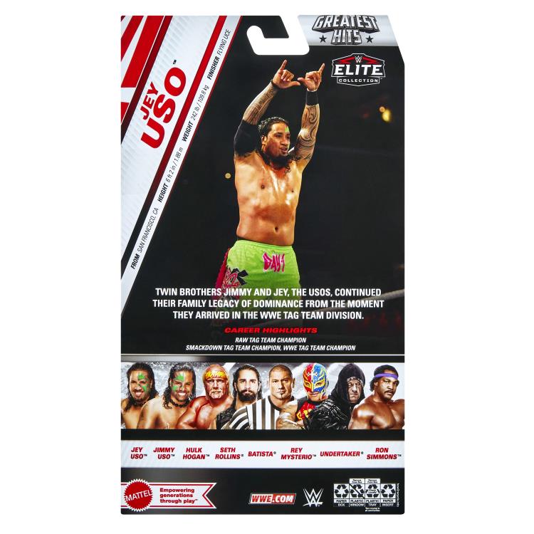 WWE Elite Collection Greatest Hits 2025 Jey Uso Gallery Image 9