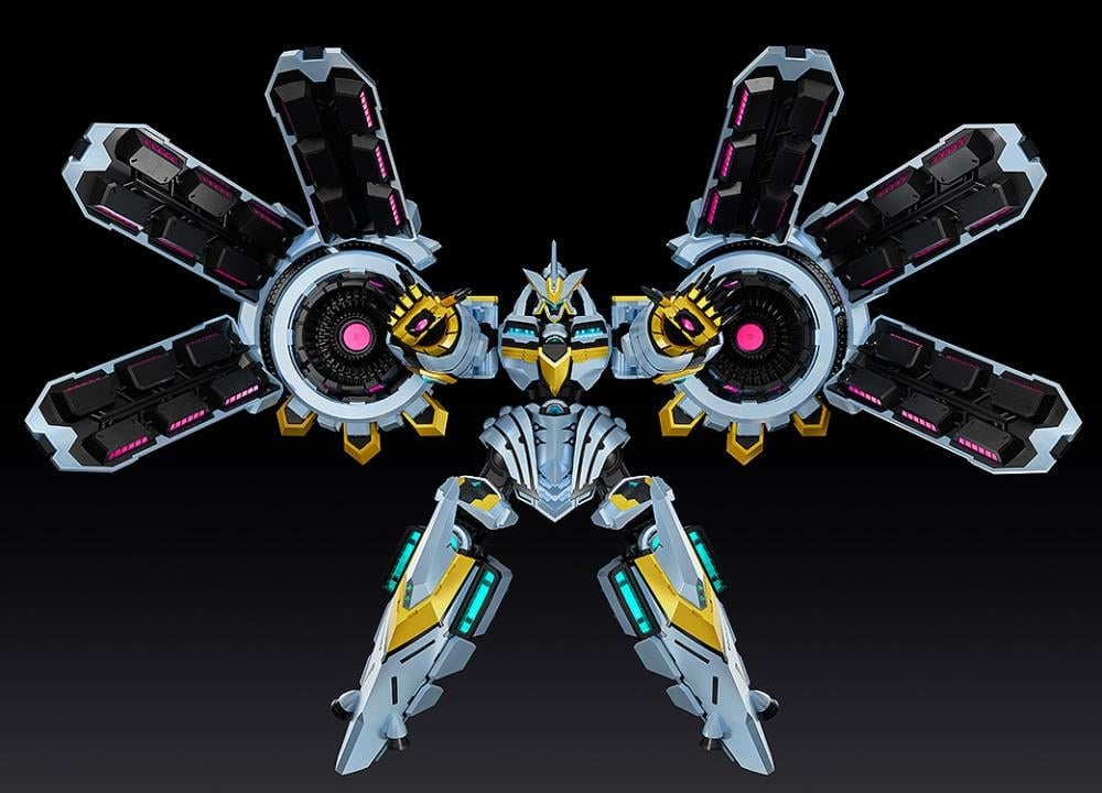 Yu-Gi-Oh! Duel Monsters PLAMAX Monster Figure Collection Divine Arsenal AA-ZEUS Sky Thunder Model Kit Gallery Image 7