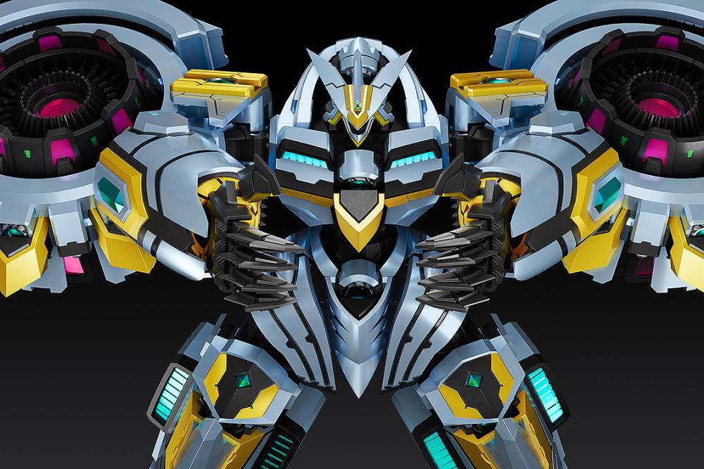 Yu-Gi-Oh! Duel Monsters PLAMAX Monster Figure Collection Divine Arsenal AA-ZEUS Sky Thunder Model Kit Gallery Image 9