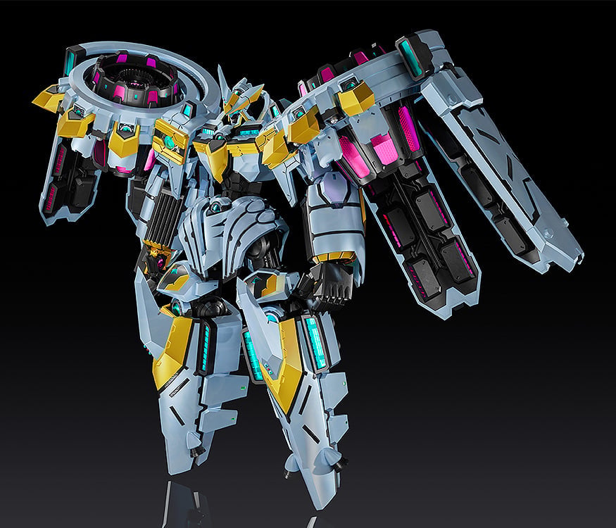 Yu-Gi-Oh! Duel Monsters PLAMAX Monster Figure Collection Divine Arsenal AA-ZEUS Sky Thunder Model Kit Gallery Image 3