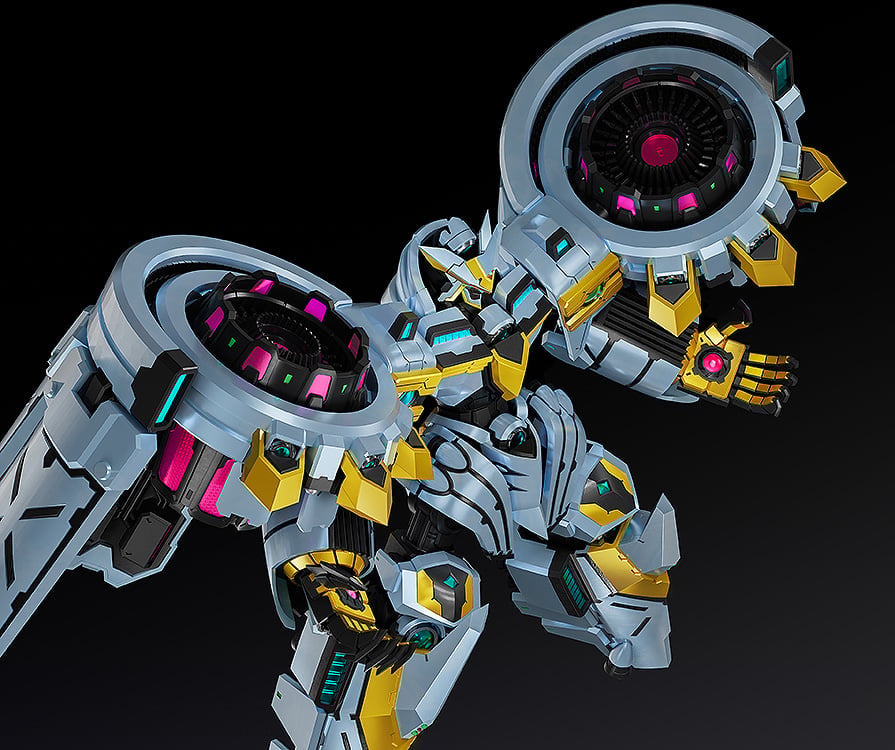 Yu-Gi-Oh! Duel Monsters PLAMAX Monster Figure Collection Divine Arsenal AA-ZEUS Sky Thunder Model Kit Gallery Image 10